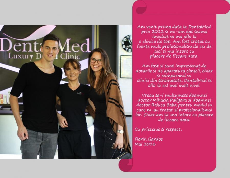 Testimonial Florin Gardos